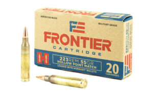 Hornady Frontier 223 Rem 55gr HP Match Ammo 20 Rounds