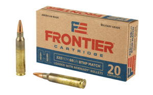 Hornady Frontier 223 Rem 68gr BTHP MTCH Ammo 20 Rounds