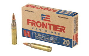 Hornady Frontier 556 NATO 55gr HP MTCH Ammo 20 Rounds
