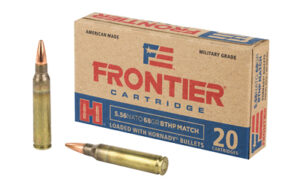 Hornady Frontier 556 NATO 68gr BTHP MTCH Ammo 20 Rounds