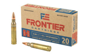 Hornady Frontier 556 NATO 75gr BTHP MTCH Ammo 20 Rounds