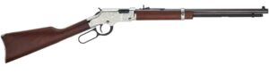 Henry Repeating Arms H4 Silver Eagle 17 HMR Blued/Wood 20" 11+1 Rifle