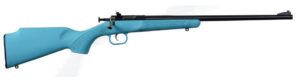Davey Crickett Keystone Sporting Arms 22 LR Blued/Blue Synthetic 16.125" 1-Round Rifle