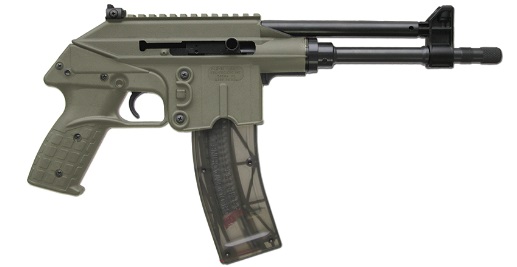 Keltec PLR-22 22 LR Blued/Green 10.1" 26+1 Pistol