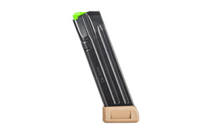 Mec-Gar Magazine Fits Glock 17 9mm 20rd FDE