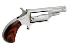 North American Arms Mini 22Mag/22 LR 1-5/8" Stainless PRTD 5-Round Revolver