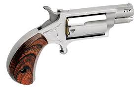 North American Arms Ported Snub Mini 22 Mag REV 1-1/8" Stainless 5-Round