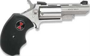 North American Arms 22M/22 LR CON 2" Black Widow AS 5-Round Revolver