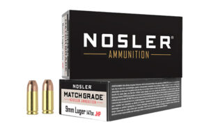 Nosler ASP 9mm 147gr JHP Ammo 50 Rounds