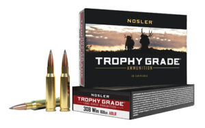 Nosler TGA 308 Win 168gr Ablr Ammo 20 Rounds