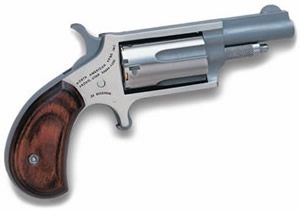 North American Arms Mini Revolver 22Mag/LR 1-5/8" Convertible Stainless 5-Round