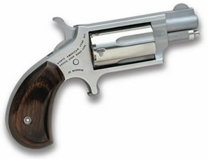 North American Arms Mini 22 Mag REV 1-1/8" Stainless Ring 5-Round