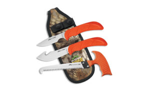 Outdoor Edge Wildguide Knife Set W/Sheath