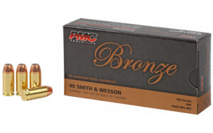 PMC Bronze 40 S&W 165gr JHP Ammo 50 Rounds
