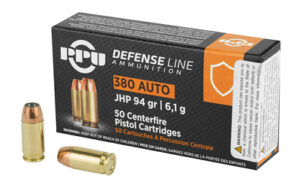 Prvi Partizan 380 ACP JHP 94gr Ammo 50 Rounds