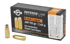 Prvi Partizan 9mm JHP 115gr Ammo 50 Rounds