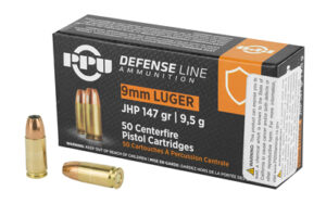 Prvi Partizan 9mm JHP 147gr Ammo 50 Rounds