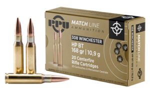 Prvi Partizan .308 Win Match 168gr HPBT Ammo 20 Rounds