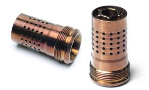 Q Cherry Bomb Muzzle Brke 5/8X24 .30 Carbine