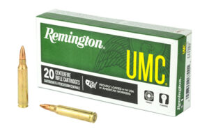 Remington UMC 223 Rem 55gr FMJ Ammo 20 Rounds