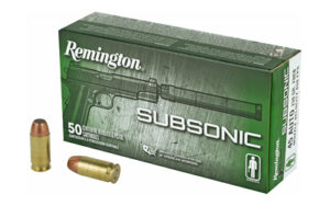Remington Subsonic 45 ACP 230gr Ammo 50 Rounds