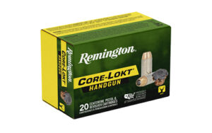 Remington Core-Lokt Hndgun 10mm 200gr JHP Ammo 20 Rounds