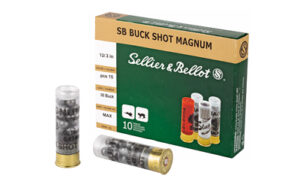 Sellier & Bellot 12 Gauge 3" 00 15PEL Shotshells 10 Rounds
