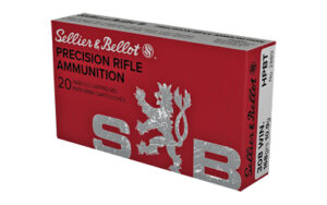 Sellier & Bellot 308 Win 168gr GR HPBT Ammo 20 Rounds