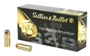 Sellier & Bellot 40 S&W 180gr JHP Ammo 50 Rounds