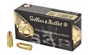 Sellier & Bellot 9mm 124gr JHP Ammo 50 Rounds