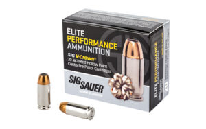 Sig Sauer 40 S&W 165gr JHP Ammo 20 Rounds