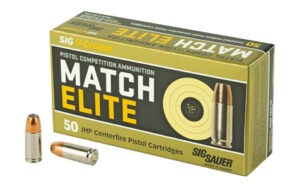 Sig Sauer 9mm 115gr JHP Ammo 50 Rounds