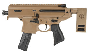 Sig Sauer MPX CH 9mm 3.5" 20rd Coyote W/Brace Pistol