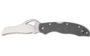 SPYDERCO GOONEY 3.44" GRAY