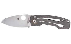 SPYDERCO PITS 2 SLIPIT TI 2.74" GRY