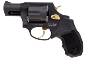 Taurus 856 Ultra LT 38 Special Black/GD 2" 6-Round Revolver
