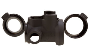 Trijicon MRO Cover Clear Lens Black