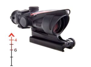 Trijicon ACOG 4X32 .223 BAC Chevron Red .223 Rem/5.56 NATO Riflescope