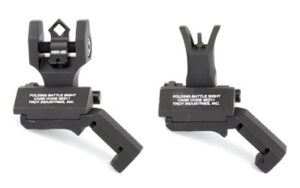 TROY Industries FLDNG M4 FRNT Offset SGHT Black