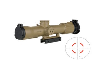 Trijicon Vcog 1-8X28 RD MOA FDE Qloc Riflescope