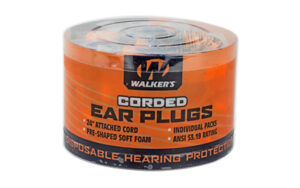 Walkers Foam Ear Crded Plugs 50PK
