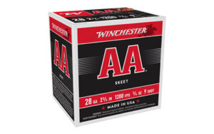 Winchester AA 28 Gauge 2.75" 9 Shotshells 25 Rounds