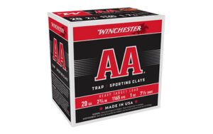 Winchester AA TRGT 20 Gauge 2.75" 7.5 Shotshells 25 Rounds