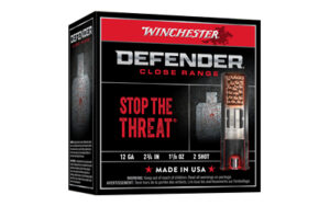 Winchester Defender 12 Gauge 2.75" 2 Shotshells 25 Rounds
