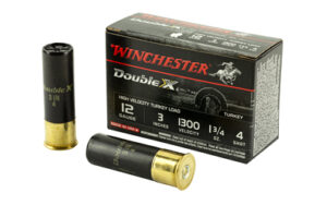 Winchester DBL X HV Trky 12 Gauge 3" 4 Shotshells 10 Rounds
