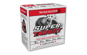 Winchester Suprtrgt 12 Gauge 2.75" 8 Shotshells 25 Rounds