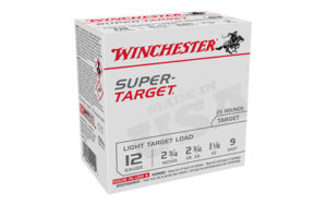 Winchester Supertarget 12 Gauge 2.75" 9 Shotshells 25 Rounds