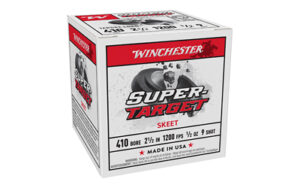 Winchester Super TRGT 410BOR 2.5" 9 Shotshells 25 Rounds
