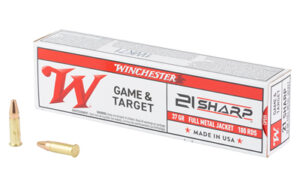 Winchester 21 Sharp Game&TRGT 37gr Ammo 100 Rounds