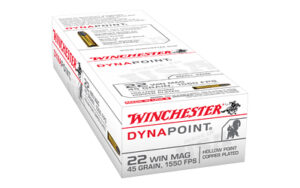 Winchester USA 22 WMR 45gr Dynapnt Ammo 50 Rounds
